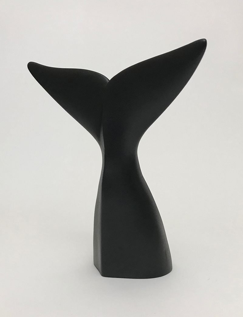 Escultura Baleia Franca (Preto)