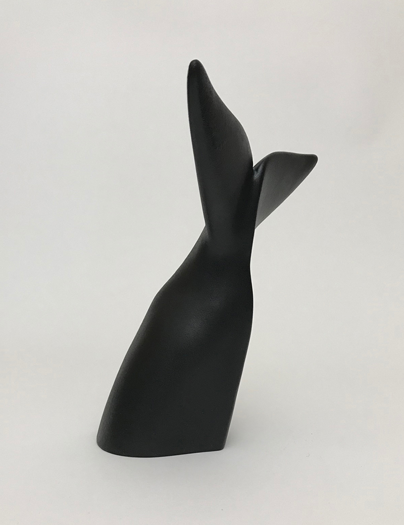 Escultura Baleia Franca (Preto)