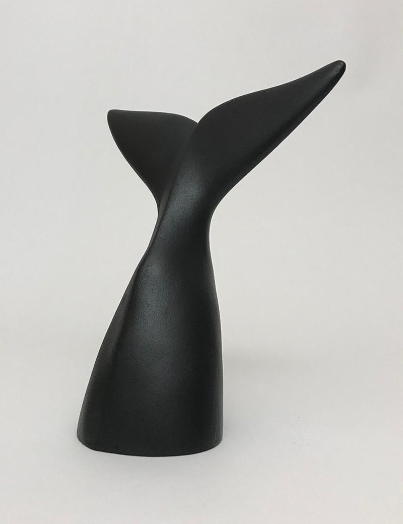 Escultura Baleia Franca (Preto)