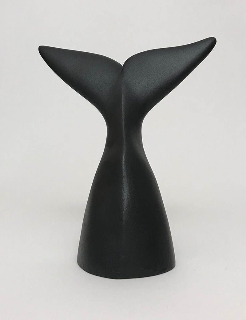 Escultura Baleia Franca (Preto)