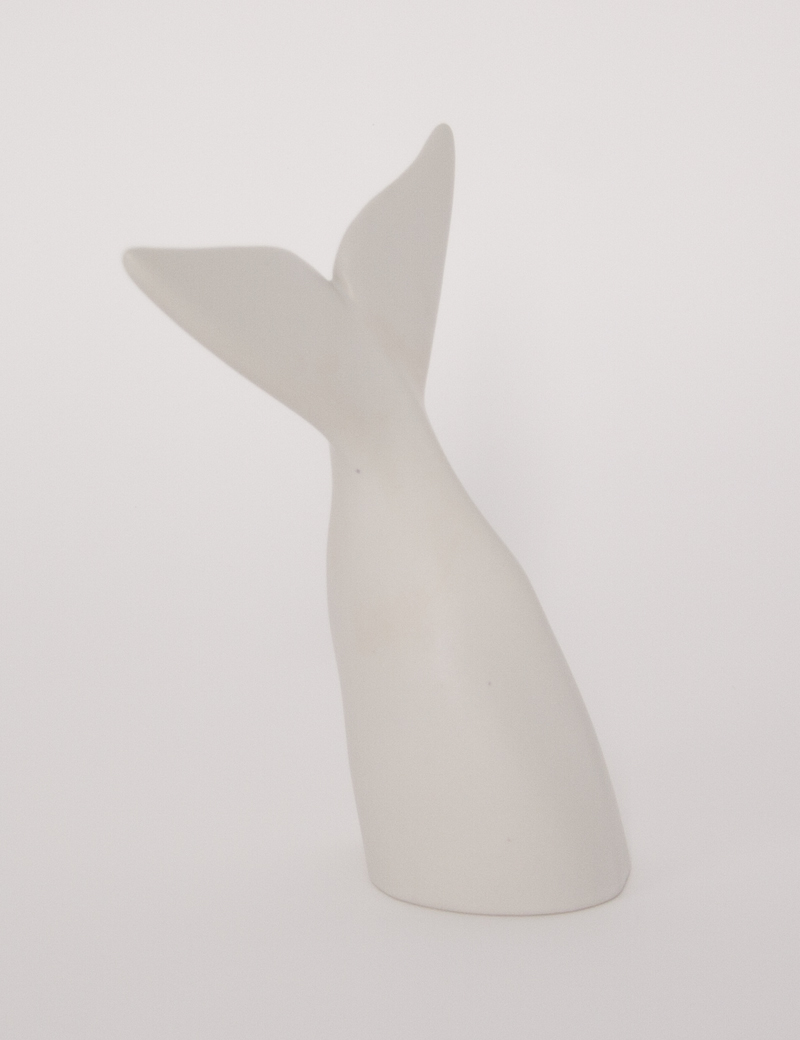 Escultura Baleia Franca (Branco)