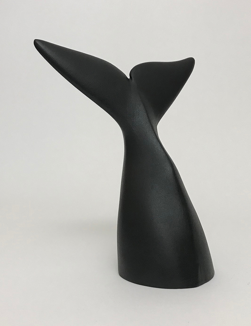 Escultura Baleia Franca (Preto)