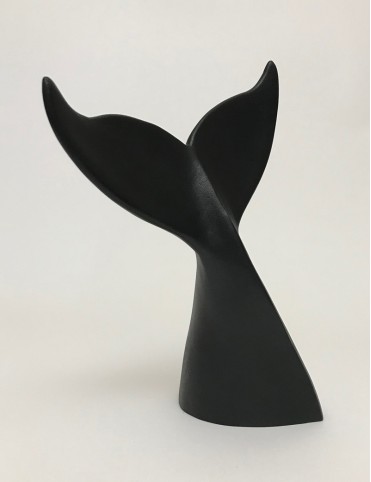 Escultura  Baleia Jubarte (Preto) Escultura  Baleia Jubarte (Preto)