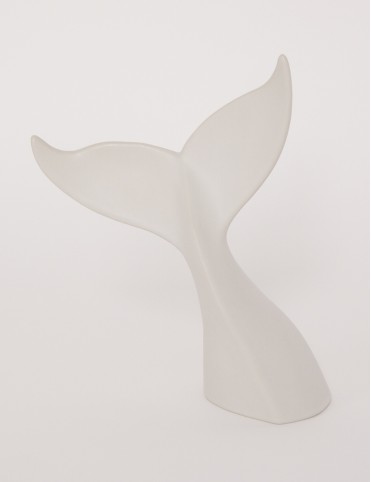 Escultura  Baleia Jubarte (Branco) Escultura  Baleia Jubarte (Branco)