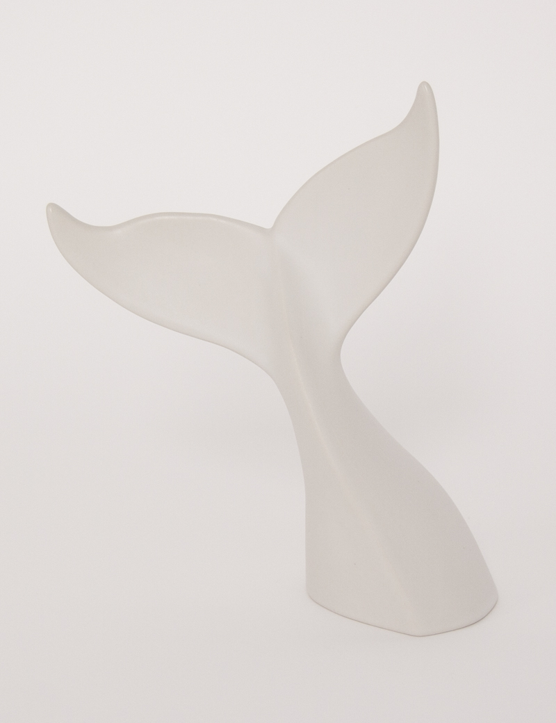 Escultura  Baleia Jubarte (Branco)