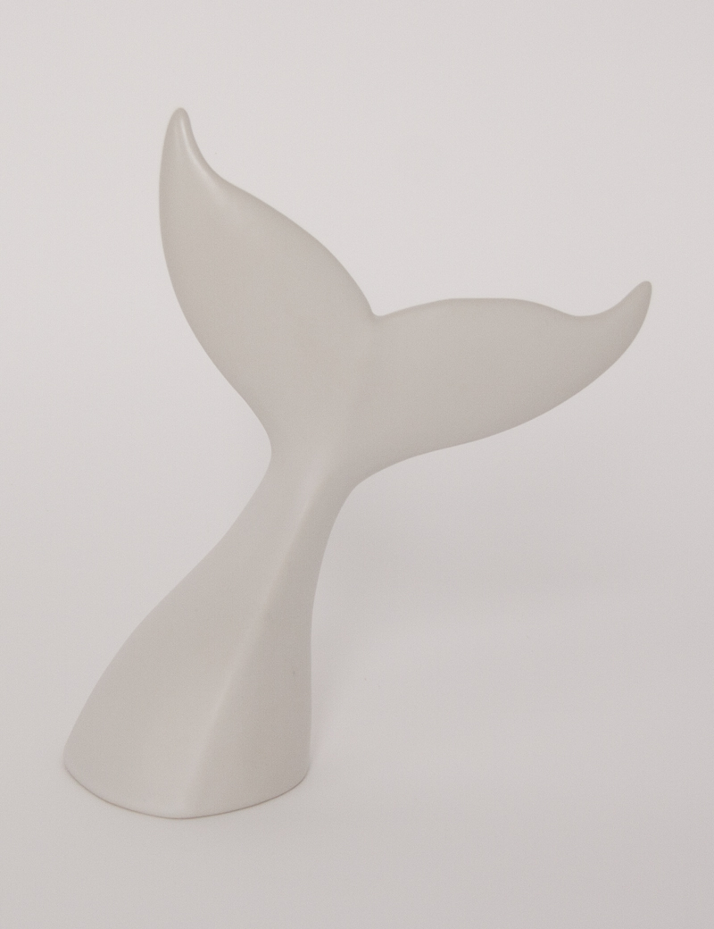 Escultura  Baleia Jubarte (Branco)
