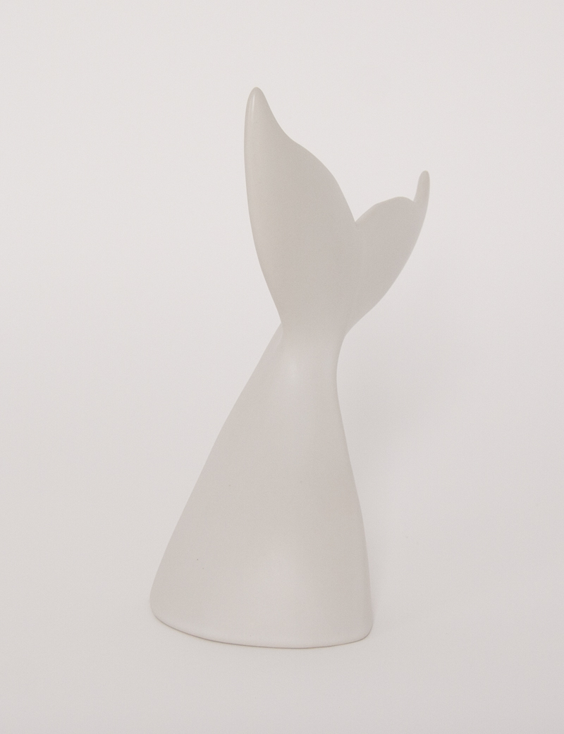 Escultura  Baleia Jubarte (Branco)