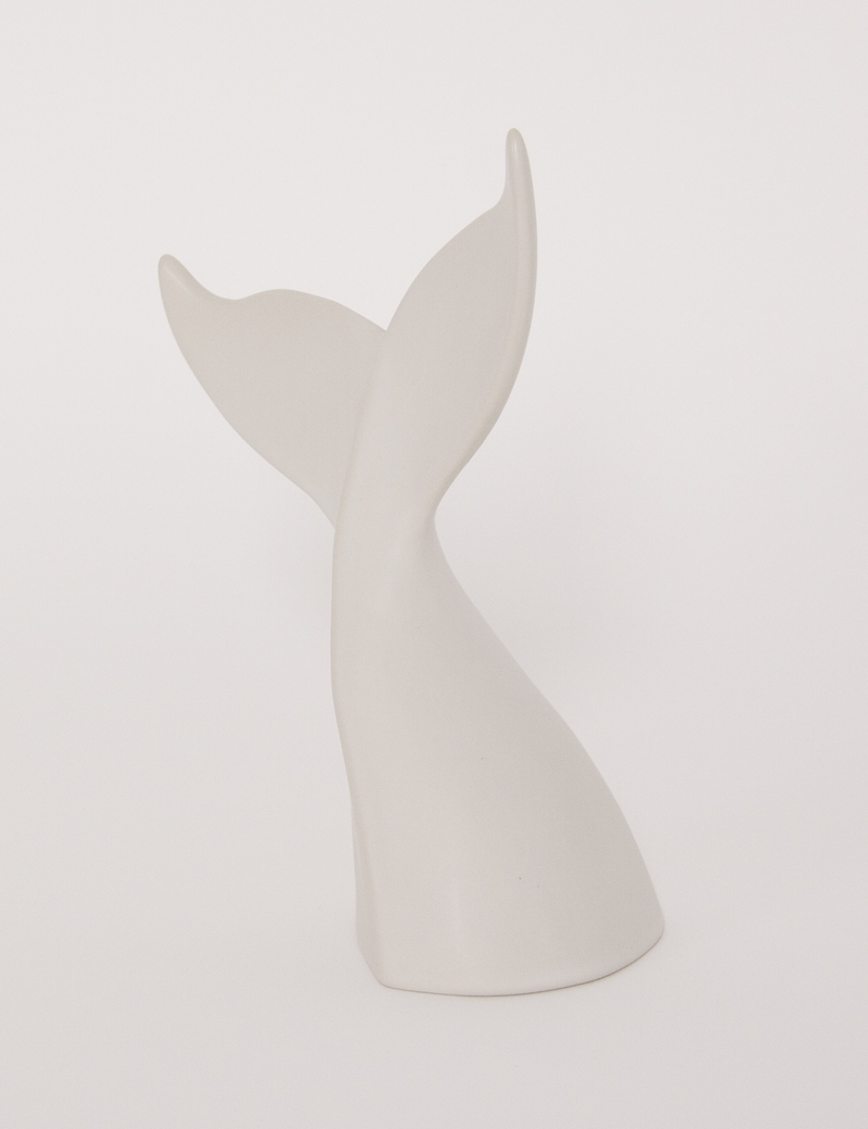 Escultura  Baleia Jubarte (Branco)