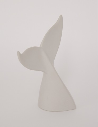 Escultura  Baleia Jubarte (Branco) Escultura  Baleia Jubarte (Branco)