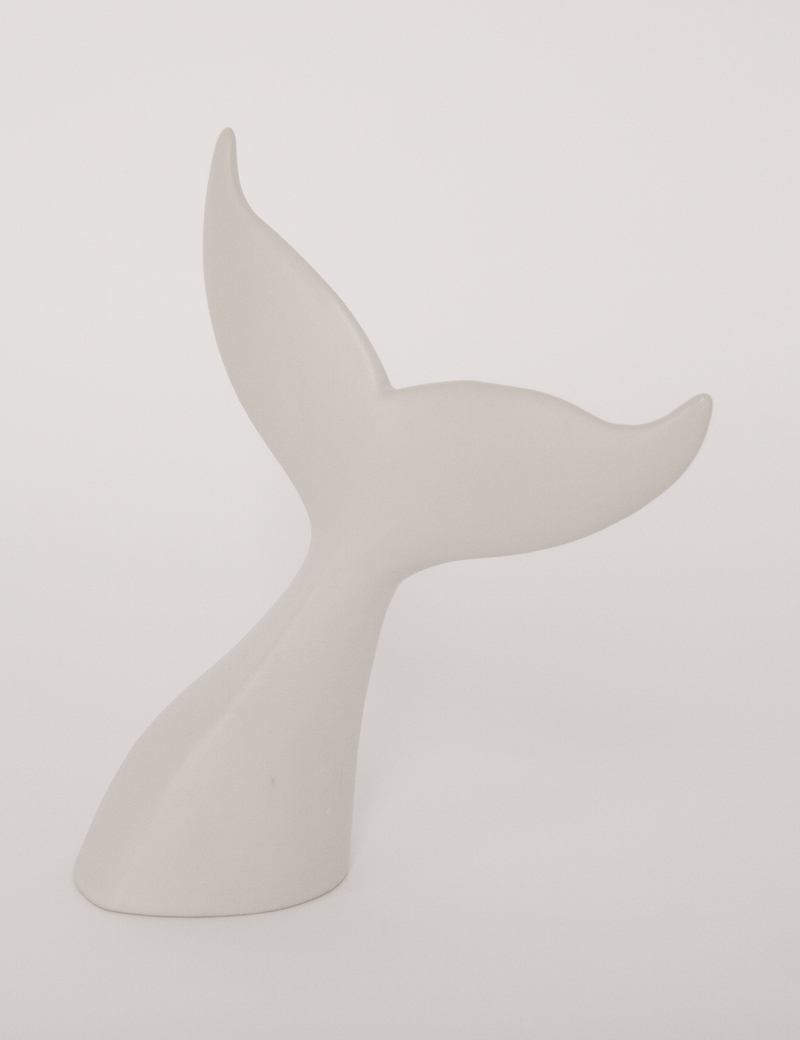 Escultura  Baleia Jubarte (Branco)
