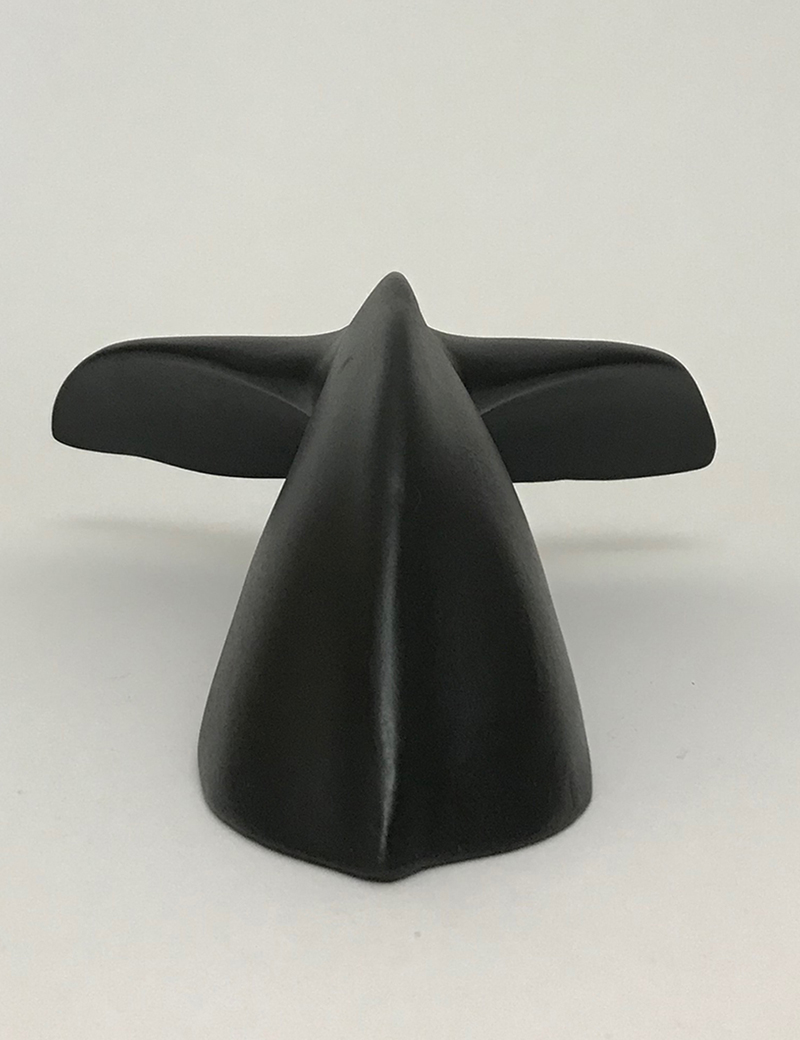 Escultura Cachalote ícone Açores (Preto)