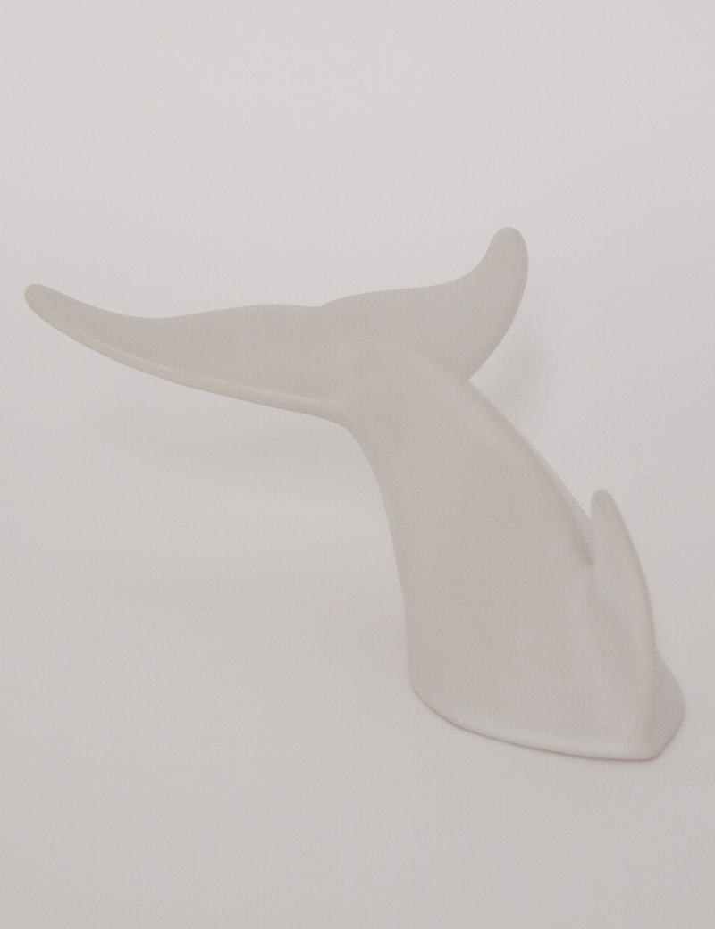 Escultura Golfinho-comum (Branco)