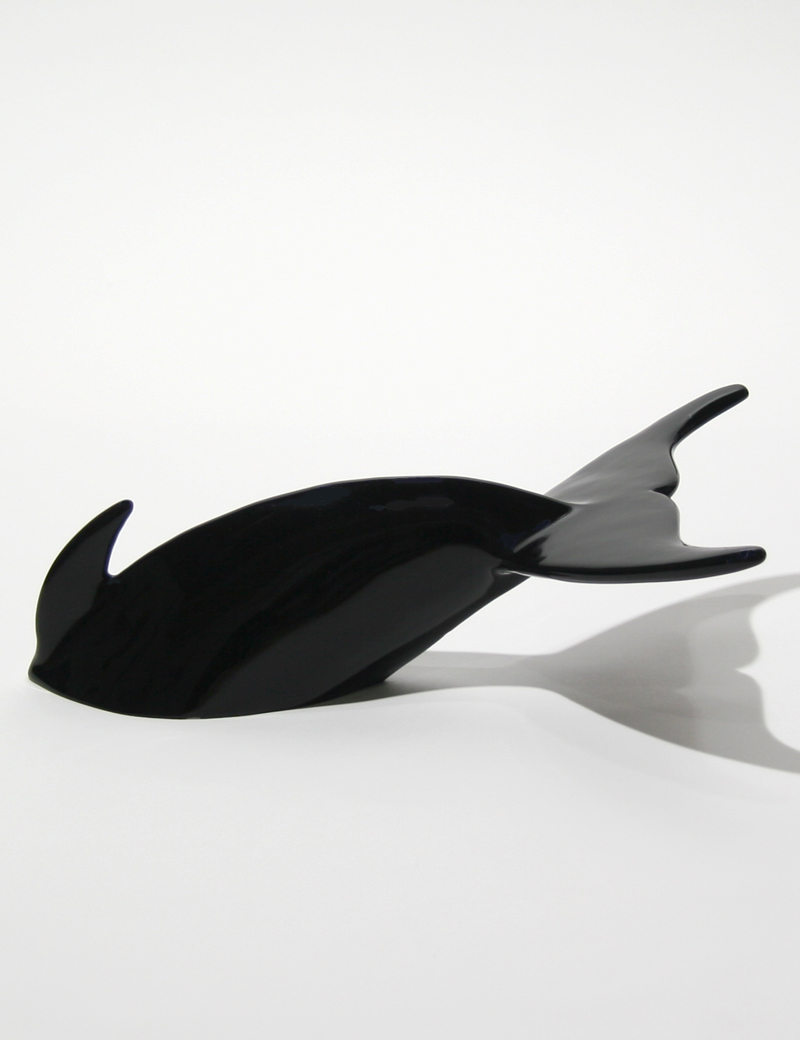Escultura Golfinho-comum (Preto)