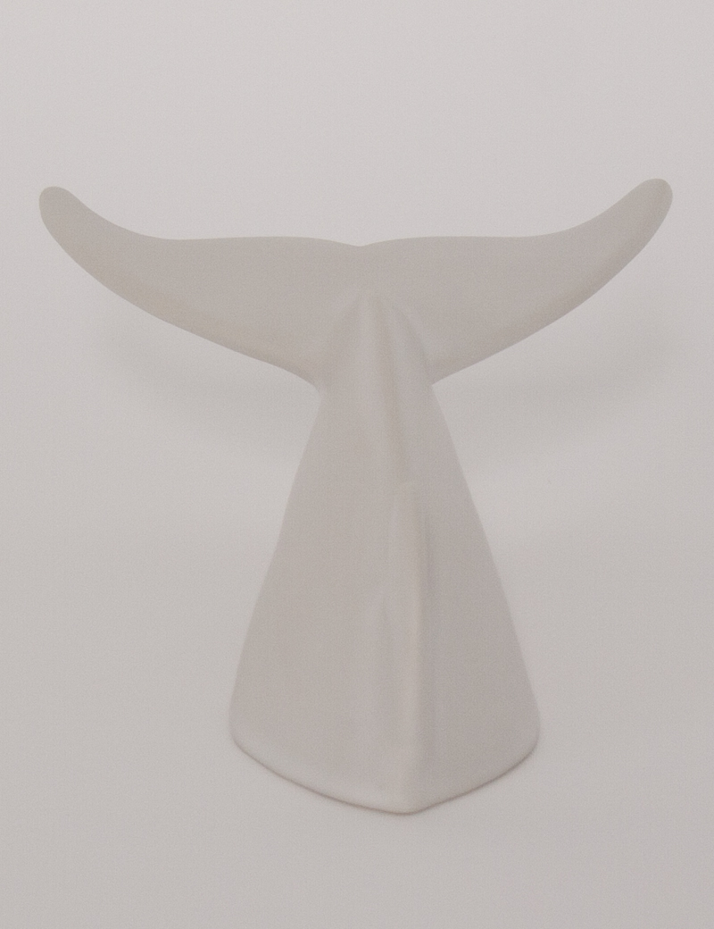 Escultura Golfinho-comum (Branco)
