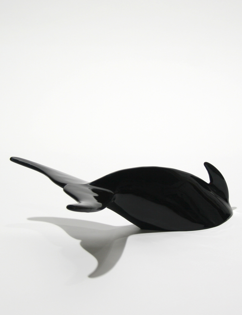 Escultura Golfinho-comum (Preto)