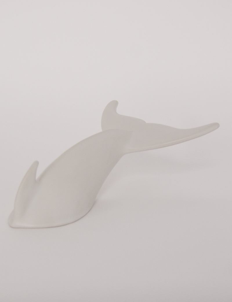 Escultura Golfinho-comum (Branco)