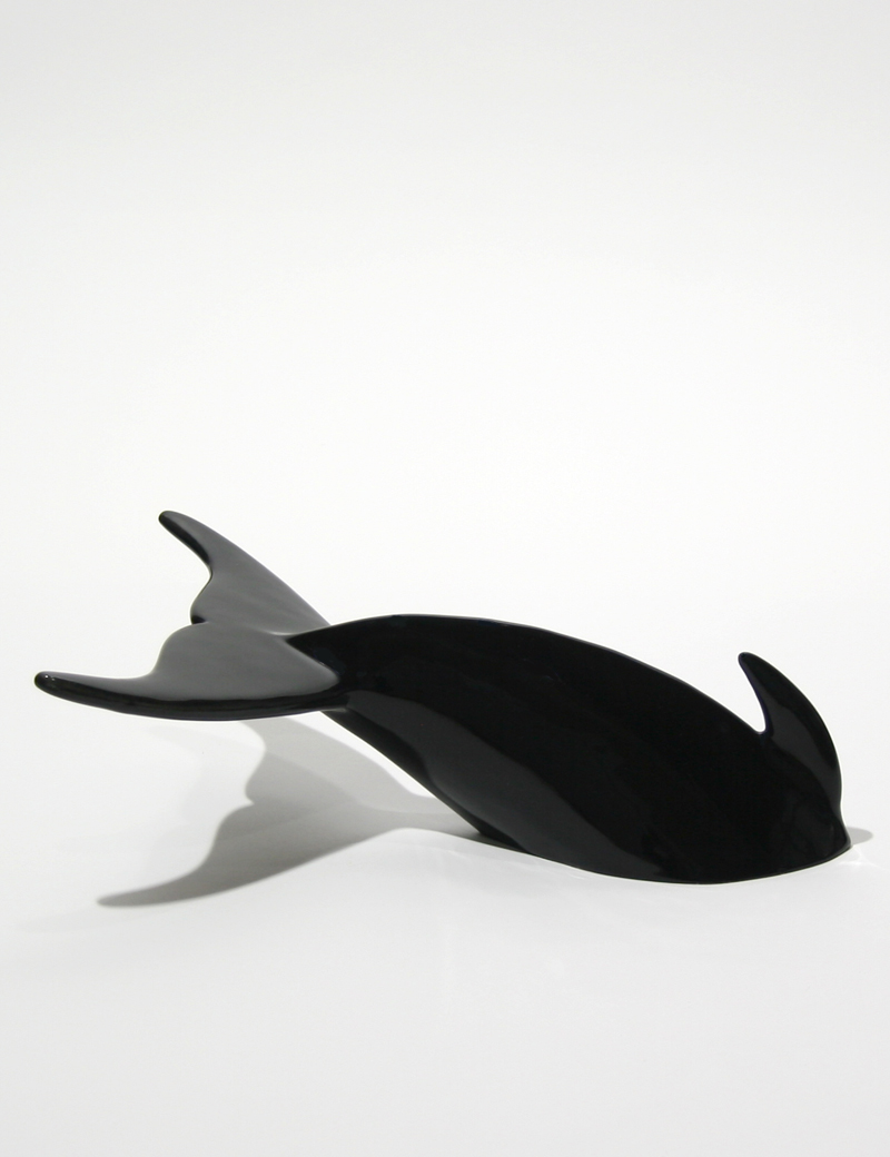 Escultura Golfinho-comum (Preto)