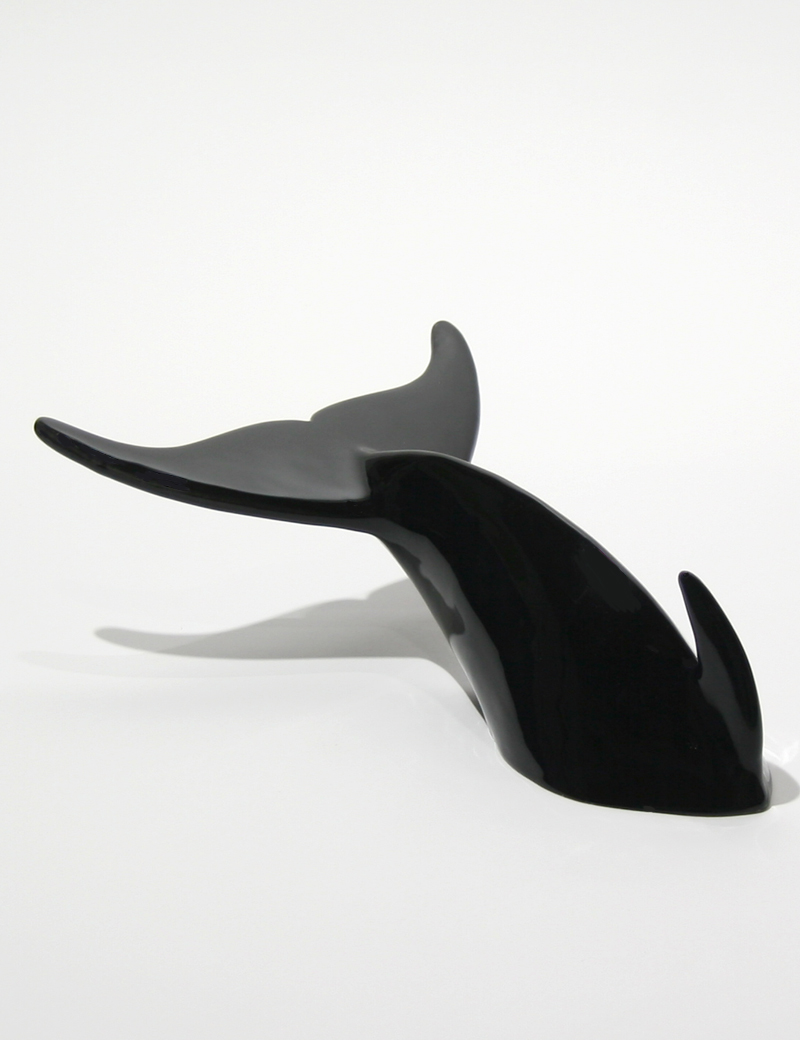 Escultura Golfinho-comum (Preto)