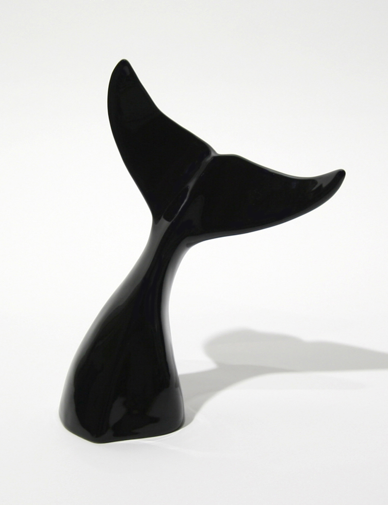Escultura Orca (Preto)