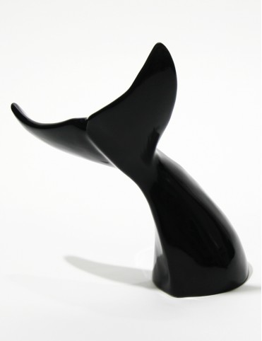 Escultura Orca (Preto)