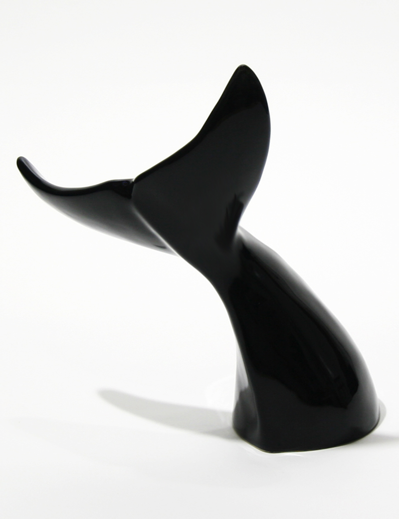 Escultura Orca (Preto)