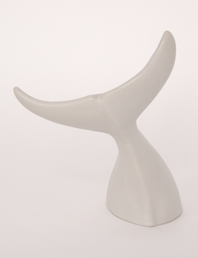 Escultura Orca (Branco)