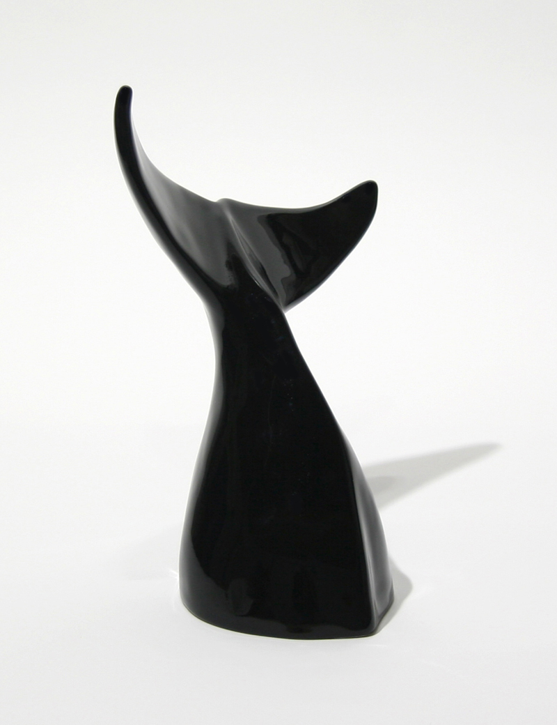 Escultura Orca (Preto)